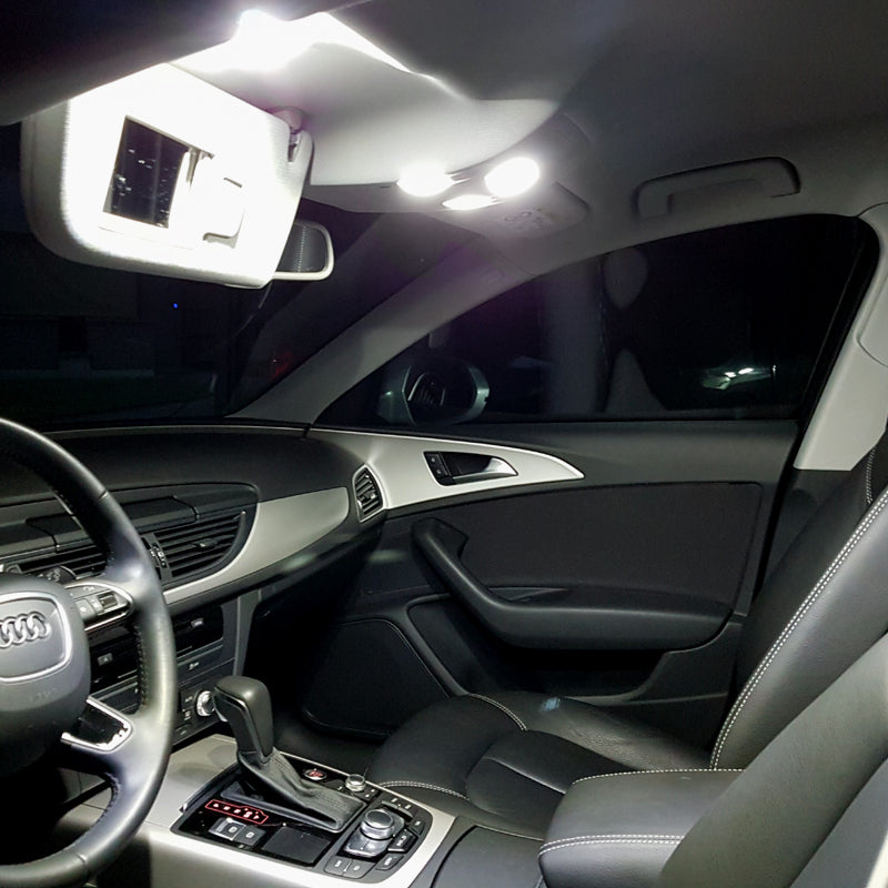 Pachet 13 LED-uri Kit Iluminare Interior Audi A6 C7