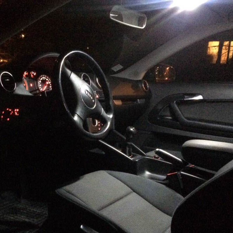 Pachet 16 LED-uri Iluminare Interior Audi A3 8P
