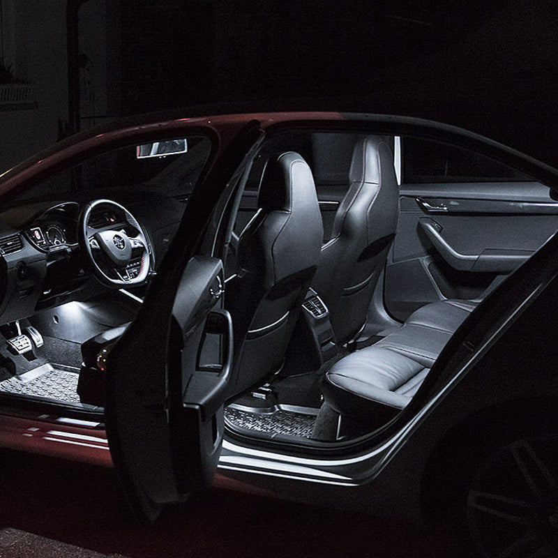 Pachet 18 LED-uri Kit Iluminare Interior Skoda Superb 3