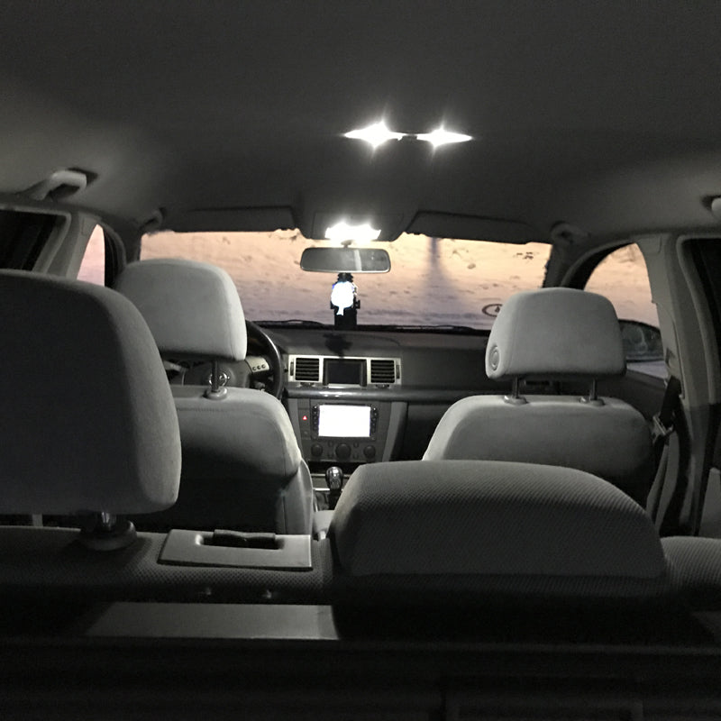 Pachet 8 LED-uri Kit Iluminare Interior Opel Astra H