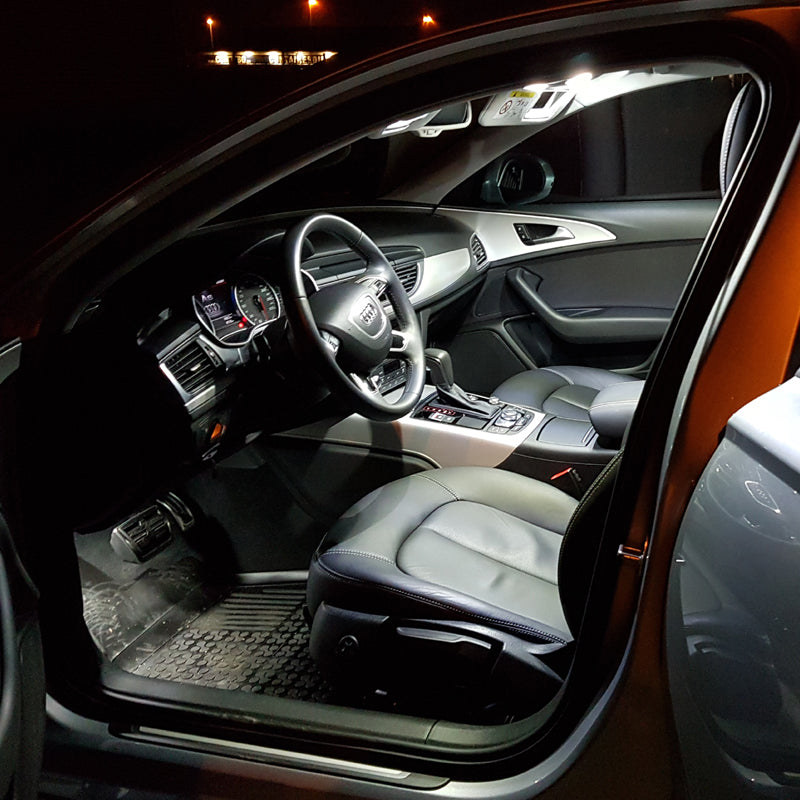 Pachet 13 LED-uri Kit Iluminare Interior Audi A6 C7