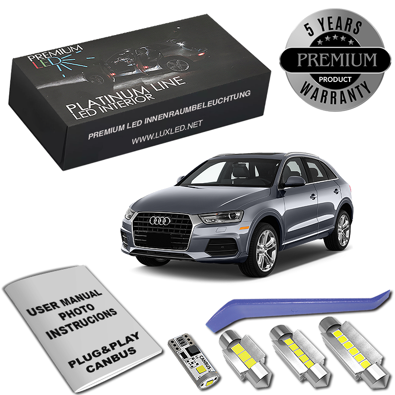 Pachet 18 LED-uri Kit Iluminare Interior Audi Q5