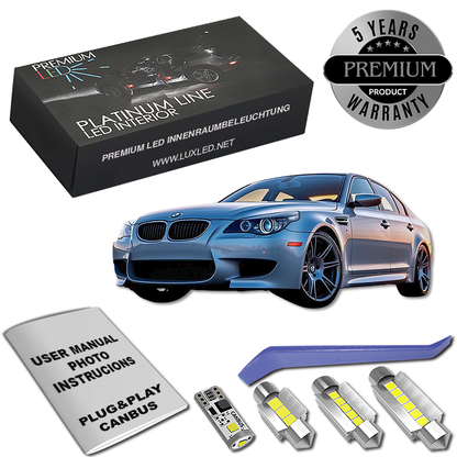 Kit interior cu LED-uri pentru BMW E60
