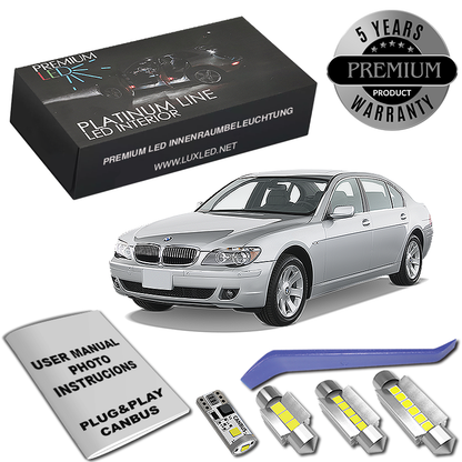 Kit interior cu LED-uri pentru BMW E65