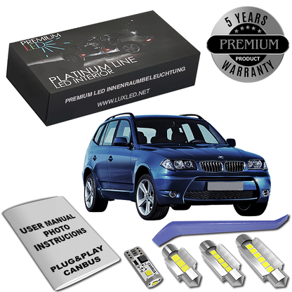 Kit interior cu LED-uri pentru BMW X3 E83