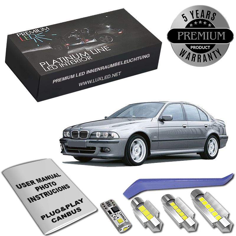 Kit interior cu LED-uri pentru BMW E39