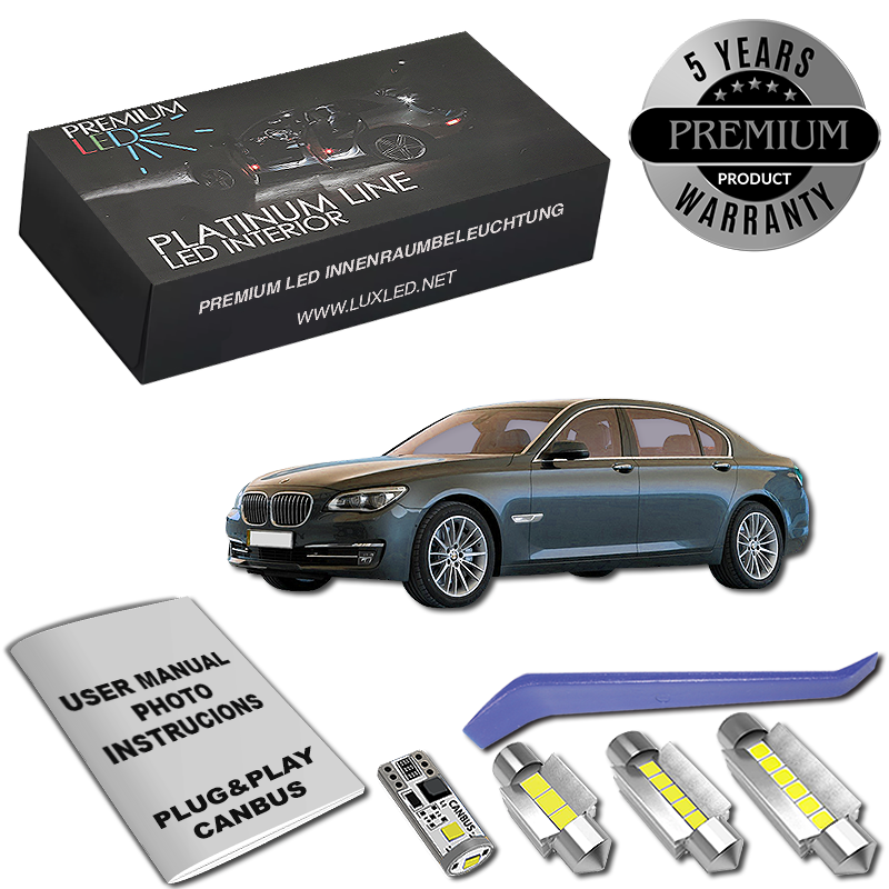 Pachet 21 LED-uri Kit Iluminare Interior BMW F01 F02