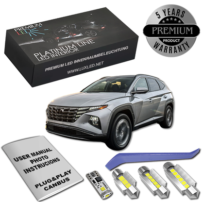 Pachet 7 LED-uri Kit Iluminare Interior Hyundai Tucson NX4