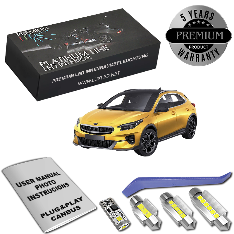 Pachet 7 LED-uri Kit Iluminare Interior KIA XCeed