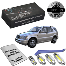 Pachet 14 LED-uri Kit Iluminare Interior Mercedes W163 ML GL