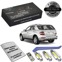 Pachet 19 LED-uri Kit Iluminare Interior Mercedes W164 ML GL