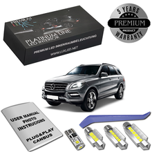 Pachet 18 LED-uri Kit Iluminare Interior Mercedes W166 ML GL