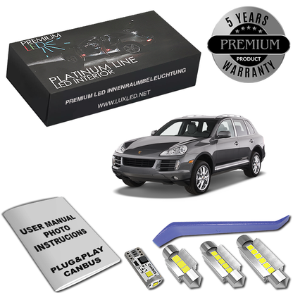 Kit interior cu LED-uri pentru Porsche Cayenne 958