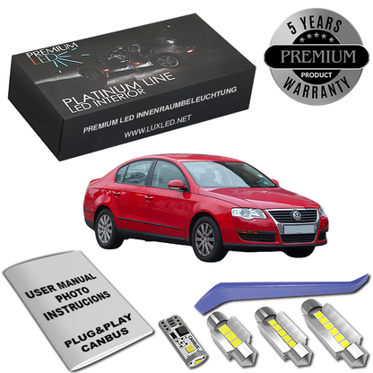 Kit interior cu LED-uri pentru VW Passat B6